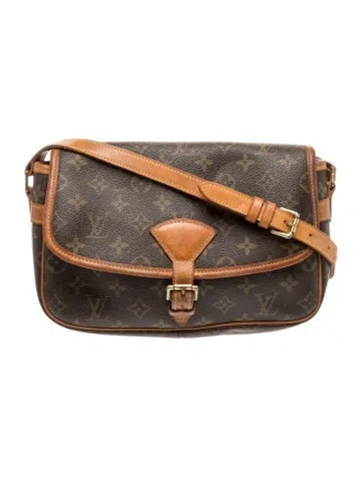 Pre-owned Louis Vuitton Lv Monogram Sologne Vintage In Brown