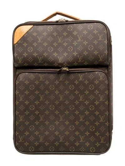 Pre-owned Louis Vuitton Lv Monogram Suitcase In Brown