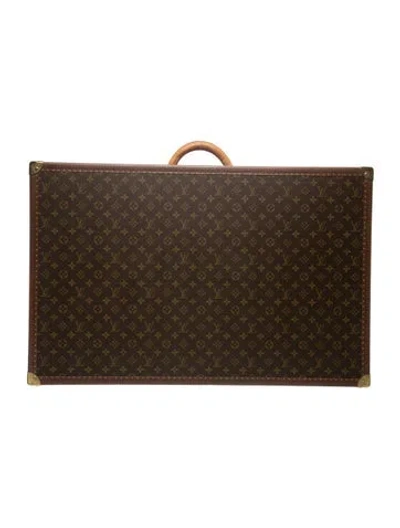 Pre-owned Louis Vuitton Lv Monogram Trunk In Brown
