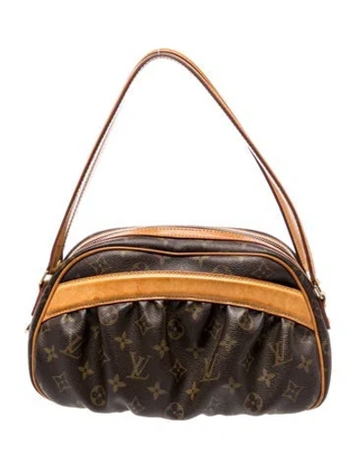 Pre-owned Louis Vuitton Lv Monogram Vienna Klara In Brown