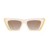 Louis Vuitton Lv Moon Cat Eye Sunglasses In Beige