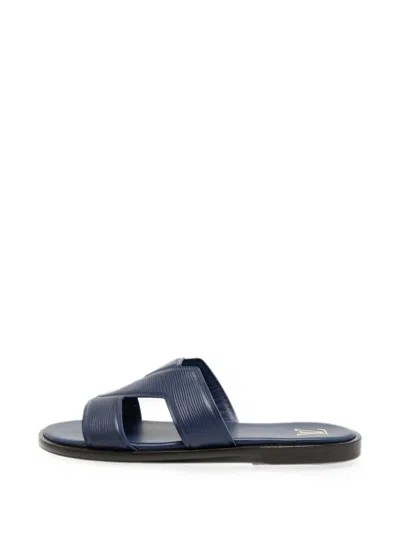 Pre-owned Louis Vuitton Lv Oasis Sandals In Blue