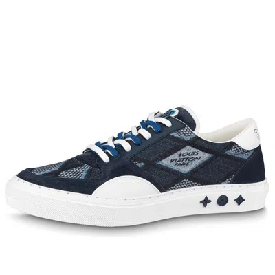 Pre-owned Louis Vuitton Lv Ollie Richelieu Sneakers 'blue'