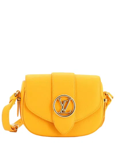 Louis Vuitton Lv Pont 9 Soft Bag Pm (authentic Pre-loved)
