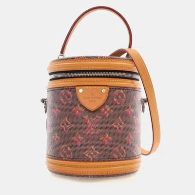 Pre-owned Louis Vuitton Lv Pop Brown Monogram Cannes