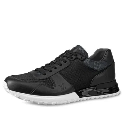 Pre-owned Louis Vuitton Lv Run Away Sneakers 'black'