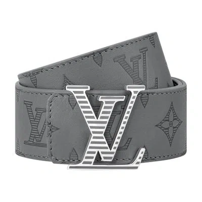 Louis Vuitton Lv Shadow 40mm Reversible Belt In Blue