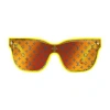 Louis Vuitton Lv Shadow Square Sunglasses In Orange