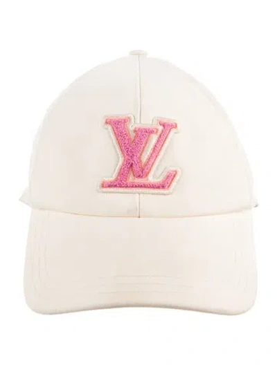 Pre-owned Louis Vuitton Lv Signature Cap In Neutrals