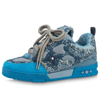 Pre-owned Louis Vuitton Lv Skate Sneakers 'blue'