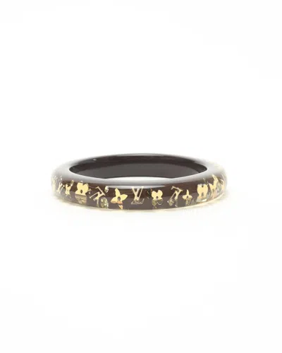 Pre-owned Louis Vuitton Lv Sparks Bangle In Brown
