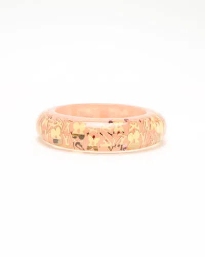 Pre-owned Louis Vuitton Lv Sparks Bangle In Pink
