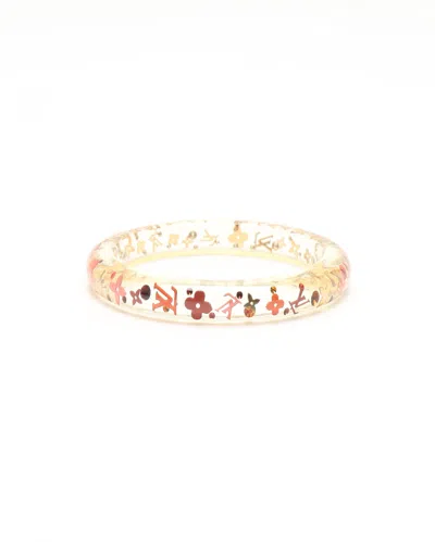 Pre-owned Louis Vuitton Lv Sparks Bangle In Pink