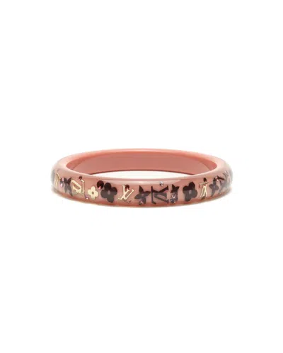 Pre-owned Louis Vuitton Lv Sparks Bangle In Pink