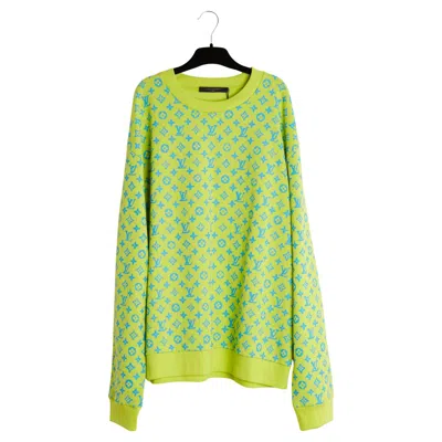 Pre-owned Louis Vuitton Lv Sweat Shirt 3l Rainbow Playground Graphic Sweater Xxl New Tags In Green