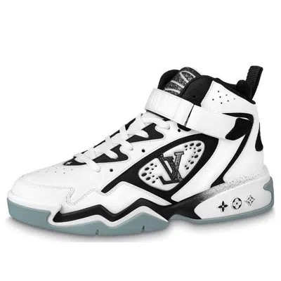 Pre-owned Louis Vuitton Lv Trainer 2 Sneakers 'white Black Grey'