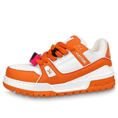 Pre-owned Louis Vuitton Lv Trainer Maxi Sneakers 'orange'