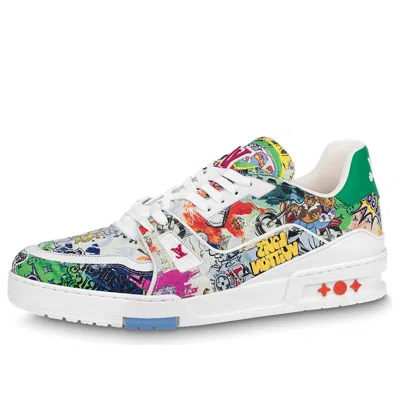 Pre-owned Louis Vuitton Lv Trainer Sneakers 'comical Multicolor'