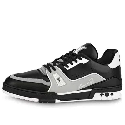 Pre-owned Louis Vuitton Lv Trainers 'black'