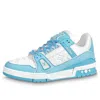 Louis Vuitton Lv Trainers 'white Monogram Blue'