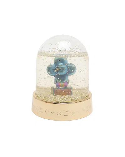 Pre-owned Louis Vuitton Lv Vivienne Snow Globe In Gold