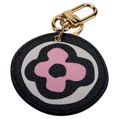 Pre-owned Louis Vuitton Lv Wild At Heart Illustre Bag Charm In Black