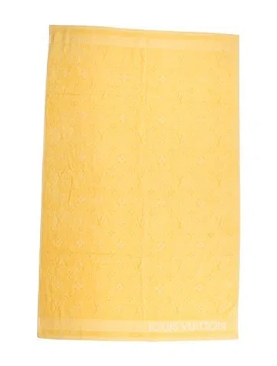 Pre-owned Louis Vuitton Lvacation Beach Towel In Yellow