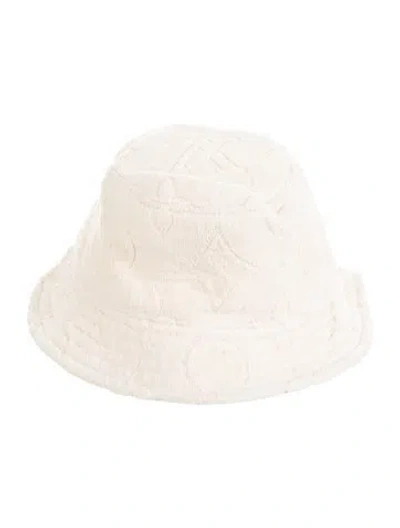 Pre-owned Louis Vuitton Lvacation Reversible Bucket Hat In Neutral