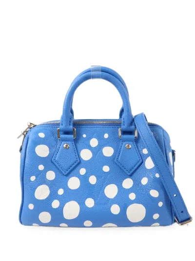 Pre-owned Louis Vuitton Lvxyk Speedy Bandoulière 20 Shoulder Bag In Blue