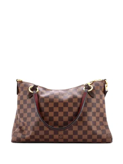 Pre-owned Louis Vuitton Lymington Handbag Damier Shoulder Bag In Brown