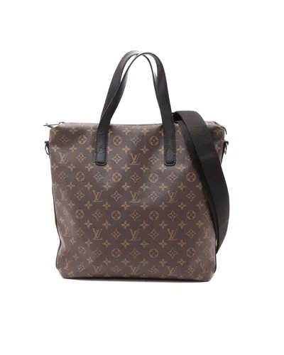 Louis Vuitton Macassar Davis Tote Bag In Brown