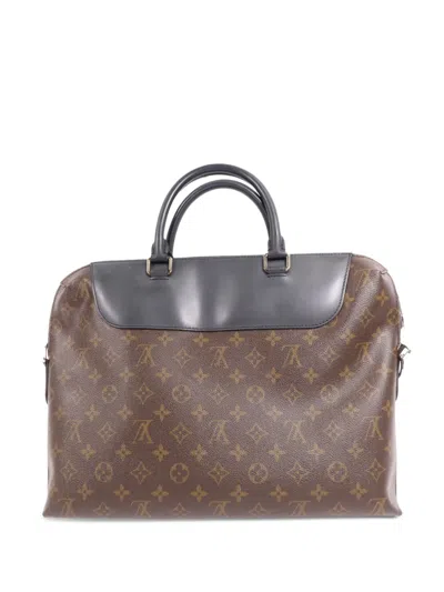 Pre-owned Louis Vuitton Macassar Tote Bag In Brown