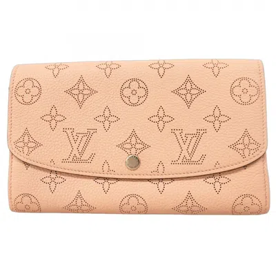 Pre-owned Louis Vuitton Magnolia Long Wallet (bi-fold) () In White