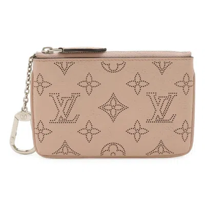 Pre-owned Louis Vuitton Magnolia Monogram Coin Purse/coin Case () In White