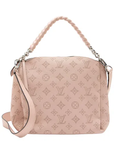 Pre-owned Louis Vuitton Mahina Babylone Chain Bb Satchel (authentic Pre-loved)