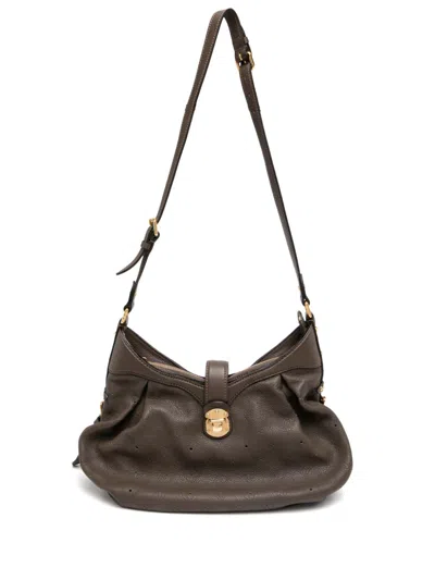 Pre-owned Louis Vuitton Mahina Bag In Brown
