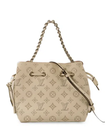 Louis Vuitton Mahina Bella Shoulder Bag In Nude
