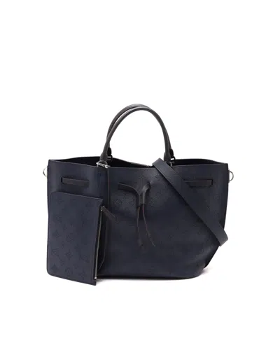 Louis Vuitton Mahina Girolata Tote Bag In Blue