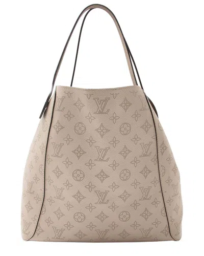 Louis Vuitton Mahina Leather Hina Mm Tote (authentic Pre-loved)