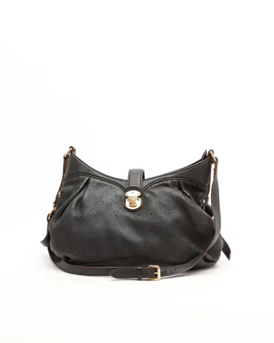 Pre-owned Louis Vuitton Mahina Xs Bag In Black