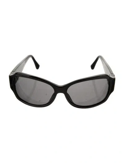 Pre-owned Louis Vuitton Mallia Trunks & Bags Sunglasses Oversize Sunglasses In Black
