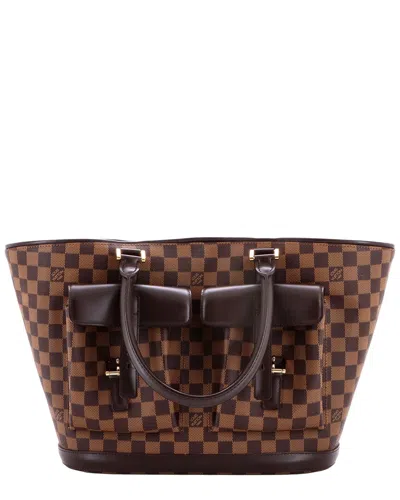 Louis Vuitton Manosque Handbag Damier Gm (authentic Pre-loved)