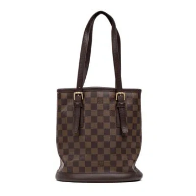 Pre-owned Louis Vuitton Marais Null In Brown