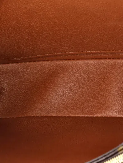 Pre-owned Louis Vuitton Marceau Handbag Monogram Canvas With Leather Shoulder Bag In Brown