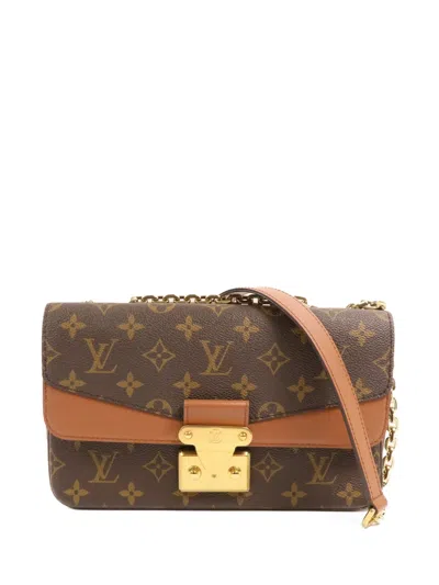 Pre-owned Louis Vuitton Marceau Monogram Canvas Shoulder Bag In Brown