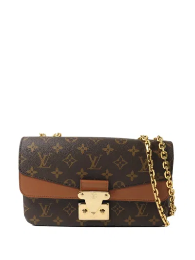 Pre-owned Louis Vuitton Marceau Monogram Canvas Shoulder Bag In Brown