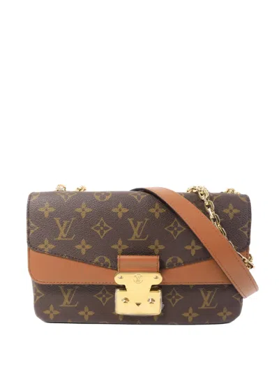 Pre-owned Louis Vuitton Marceau Monogram Chain Shoulder Bag In Brown
