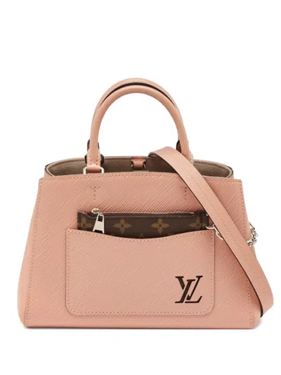 Pre-owned Louis Vuitton Marel Bb Tote Bag In Pink