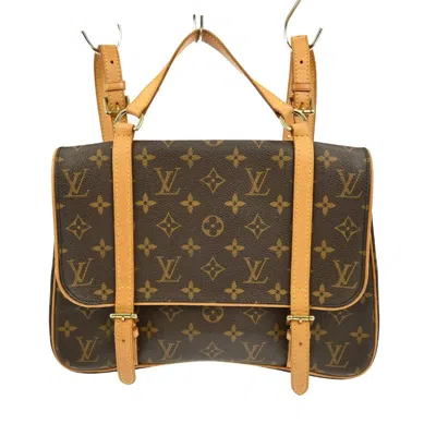 Pre-owned Louis Vuitton Marelle Sac A Dos Backpack Monogram Canvas Brown Canvas Backpack Bag ()