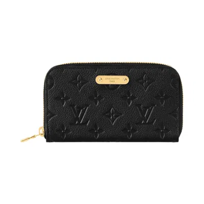 Pre-owned Louis Vuitton Margot Wallet 'black Monogram Embossed Empreinte Cowhide Leather' | Women's Size Onesi